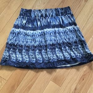 Blue short skirt EUC